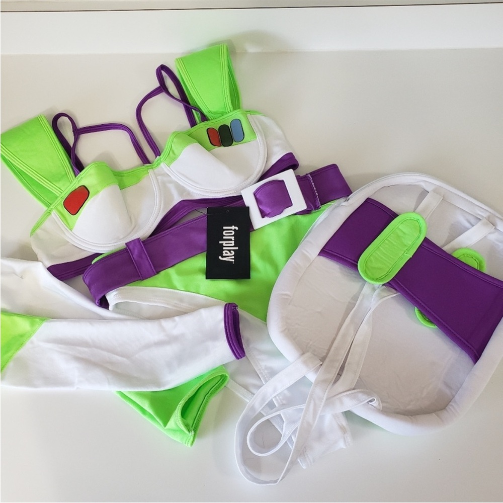 Forplay Sexy Buzz Lightyear 6 Piece Costume Size S/M - Picture 2 of 5